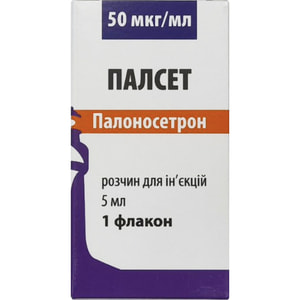 Палсет р-н д/ін. 50мкг/мл фл. 5мл №1***