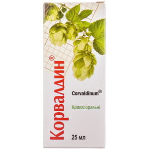 Корвалдин краплі фл. 25мл