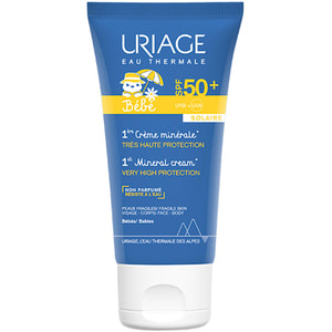 Крем для обличчя URIAGE (Урьяж) Bebe перший для дітей та немовлят сонцезахисний мінеральний SPF 50+ 50 мл