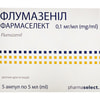 Флумазеніл Фармаселект р-н д/ін. 0,1мг/мл амп. 5мл №5