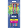 Зубна щітка ORAL-B (Орал-бі) Colors (Колорс) 40 середньої жорсткості 4 шт