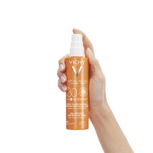 Спрей-флюїд для тіла VICHY (Віші) Капіталь Солей сонцезахисний водостійкий SPF 30 200 мл