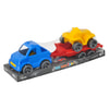 Набор игровой WADER (Вадер) 39825 Авто Kid cars Sport пикап + квадроцикл на планшетке