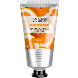 Крем для рук COLOUR INTENSE (Колор Інтенс) Hand&Cutice відновлювальний цитрус 50 мл