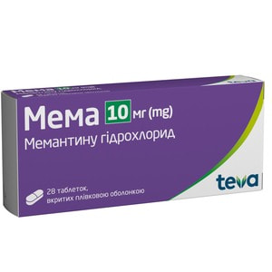 Мема табл. в/о 10мг №28