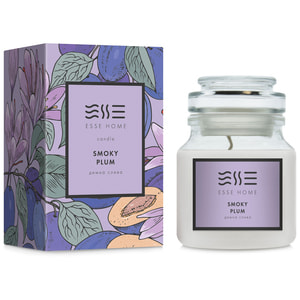 Арома-свеча ESSE Home (Эссе) Smoky Plum дымная слива 100 г