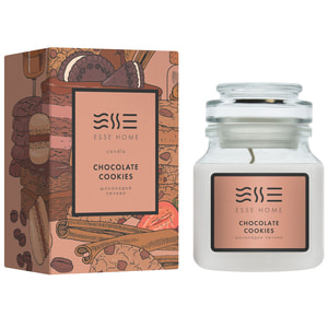 Арома-свеча ESSE Home (Эссе) Chocolate cookies шоколадное печенье 100 г