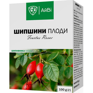 Шипшини плоди 100г АйВі