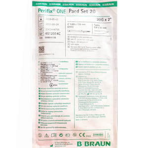 Набір для епідуральної анестезії Perifix (Перифікс) ONE Paed Set 20G REF 4512014C