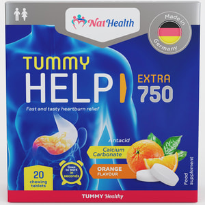 Тамі Хелп Екстра 750 NATHEALTH (НатХелс) таблетки жувальні упаковка 20 шт