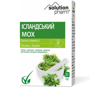Фіточай Ісландський мох 30 г Solution pharm