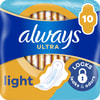 Прокладки гігієнічні жіночі ALWAYS (Олвейс) Ultra Light Single (Ультра лайт сингл) ароматизовані 10 шт