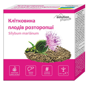 Клітковина плодів розторопші 210 г Solution Pharm