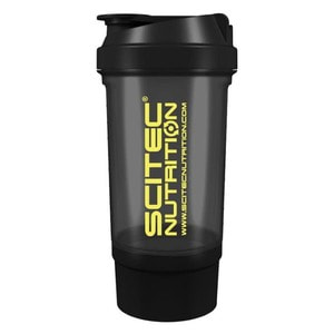 Шейкер пляшка пластикова SCITEC (Скітес) Dark opaque для приготування та зберігання коктейлів 500 мл