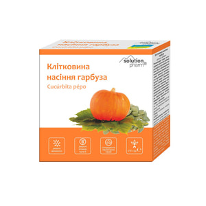 Клітковина насіння гарбуза 210 г Solution Pharm