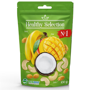 Суміш горіхів та фруктів WINWAY (Вінвей) Healthy Selection №1 100 г
