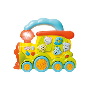 Игрушка детская музыкальная BABY TEAM (Беби Тим) артикул 8636 Паровозик