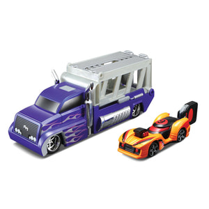 Набор машинок игрушечных MAISTO (Маисто) 15102 Burnin Key Cars Hauler Launcher 2 шт