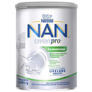 Суміш дитяча NESTLE (Нестле) Нан ExpertPro (ЕкспертПро) Кисломолочна з народження 400 г