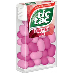 Драже TIC TAC (Тік Так) полуничний мікс 18 г