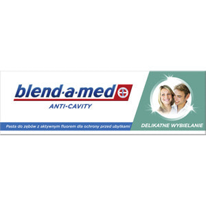 Зубная паста BLEND-A-MED (Блендамед) Anti-Karies (Анти-кариес) Нежное отбеливание 75 мл