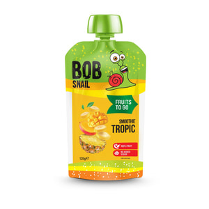 Пюре фруктове Bob Snail (Боб Снеіл) Равлик Боб Смузі Банан-ананас-манго 120 г