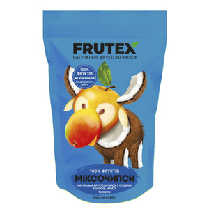 Чипси фруктові FRUTEX (Фрутекс) Міксочипси 3 смаки 40 г