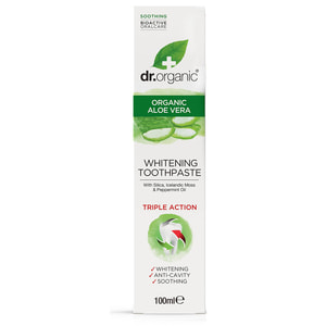 Зубная паста DR.ORGANIC (Др. Органик) с алоэ вера 100 мл