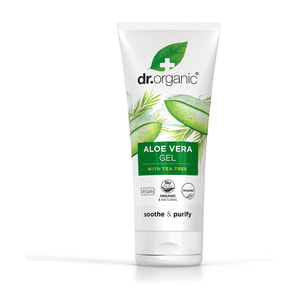 Гель для обличчя DR.ORGANIC (Др. Органік) з алое вера та екстрактом чайного дерева 200 мл