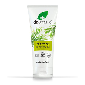 Гель для вмивання обличчя DR.ORGANIC (Др. Органік) з екстрактом чайного дерева 200 мл