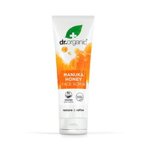 Скраб для лица DR.ORGANIC (Др. Органик) с медом Манука 125 мл