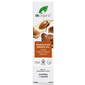 Сироватка для волосся DR.ORGANIC (Др. Органік) для пошкодженого та сухого волосся з мароканською аргановою олією 100 мл