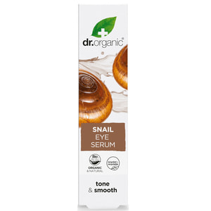 Сироватка для шкіри навколо очей DR.ORGANIC (Др. Органік) з муцином равлика 15 мл