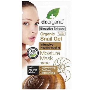 Маска для обличчя DR.ORGANIC (Др. Органік) з муцином равлика зволожувальна 10 мл
