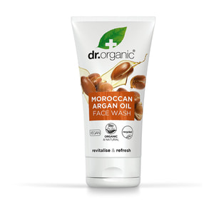 Гель для лица DR.ORGANIC (Др. Органик) с марокканским аргановым маслом очищающий 150 мл