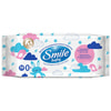 Серветки вологі дитячі SMILE (Смайл) Baby (Бебі) з рисовим молочком 56 шт