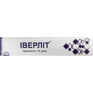 Крем для обличчя IVERLITE (Іверліт) 1% розацеа 30 г
