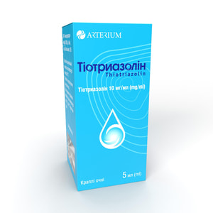 Тіотриазолін краплі очні 10мг/мл фл. 5мл
