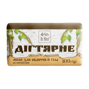 Мило дігтярне DR.NICE (Доктор Найс) тверде 100 г
