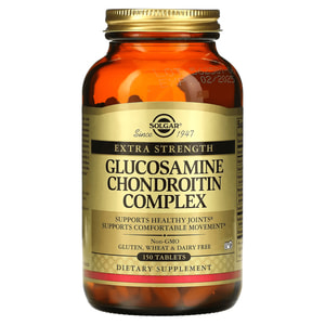 Глюкозамін та хондроїтин комплекс SOLGAR (Солгар) Extra Strength Glucosamine Chondroitin Complex таблетки флакон 150 шт