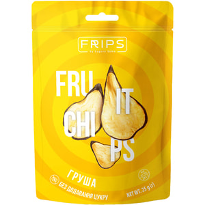 Чипси фруктові FRIPS (Фрипс) з груши 25 г