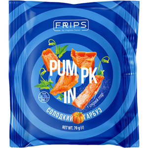 Чипсы фруктовые FRIPS (Фрипс) Сладкая тыква 70 г