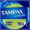 Тампони жіночі TAMPAX (Тампакс) Compak (Компакт) Super Duo (Супер Дуо) з аплікатором 16 шт