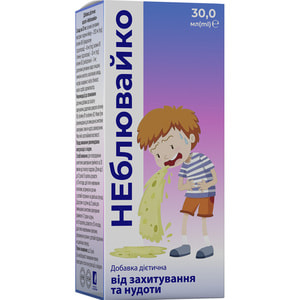 Неблювайко краплі для зменшення симптомів захитування, таких як нудота, запаморочення флакон 30 мл