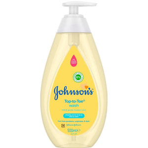 Гель для купання дитячий JOHNSON'S BABY (Джонсон Бебі) Від маківки до п'ят 500 мл