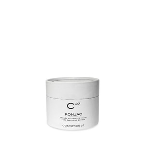 Губка-эксфолиатор для лица COSMETICS 27 (Косметикс) 27 Konjac натуральная очищающая 1 шт