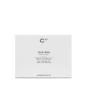 Гуаша для масажу з білого нефриту COSMETICS 27 (Косметикс) 27 Gua Sha 1 шт