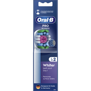 Насадка для электрической зубной щетки ORAL-B (Орал-би) 3D White EB18pRX (3 Дэ вайт) 2 шт