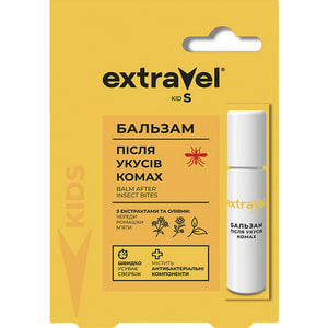 Бальзам після укусів комах EXTRAVEL (Екстравел) Kids дитячий роликовий 7 мл