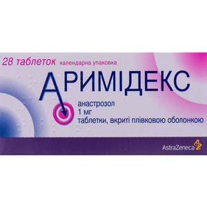 Аримідекс табл. в/о 1мг №28